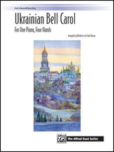 Ukrainian Bell Carol piano sheet music cover